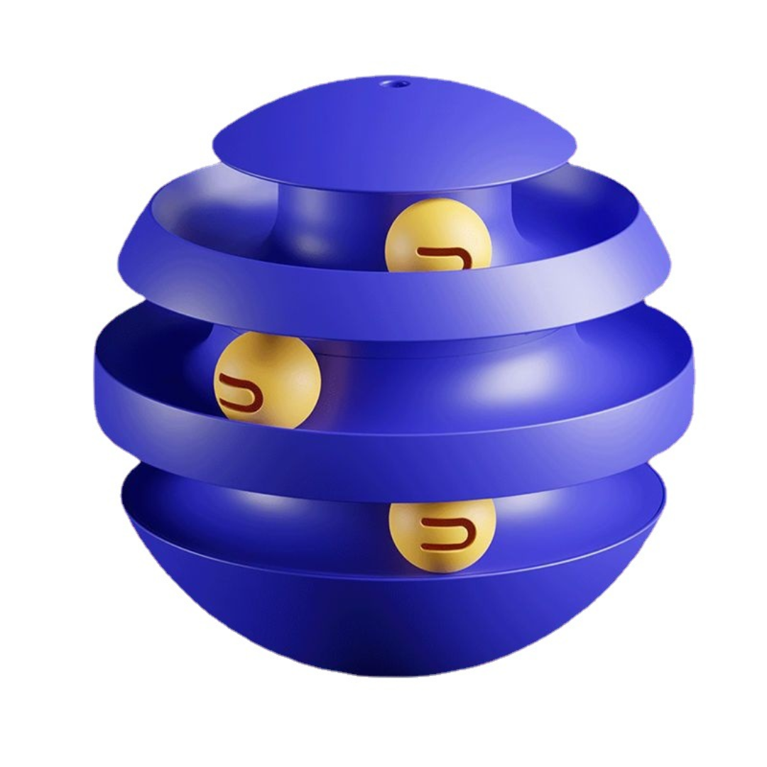 Jouet à Boule Tumbler Interactif pour Chats